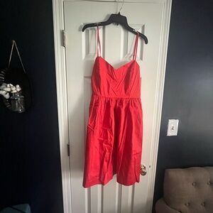 GAP Vibrant Bright  Orange Dress with pockets